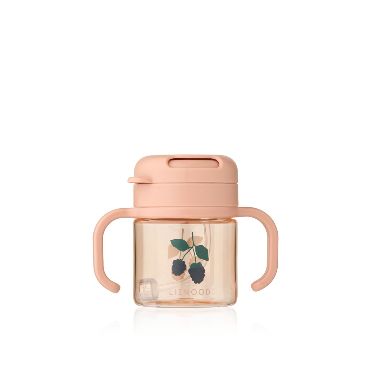 Liewood KAI tritan straw cup - Berry / Pale Tuscany - CUP