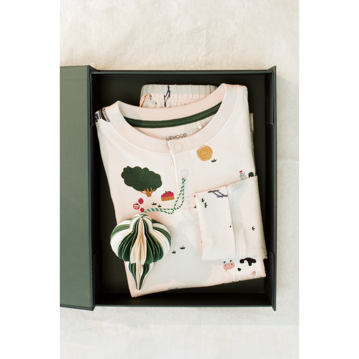 Liewood WILHELM Grow Pyjamas Set - Farmlife / Sandy - PYJAMAS SET