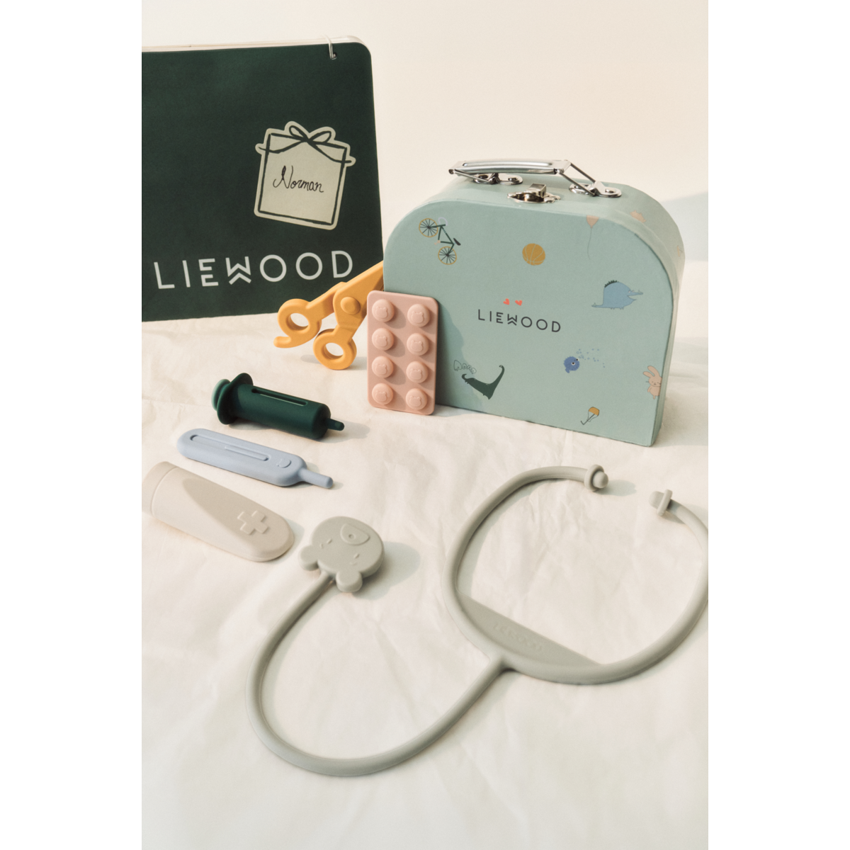 Liewood LEIF Doctor Set - Garden green Multi mix - PRETEND PLAY