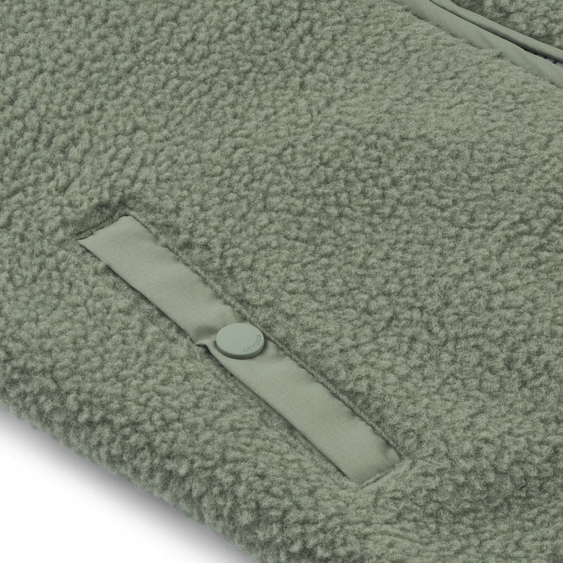 Liewood April fleece jacket - Faune green - JACKET