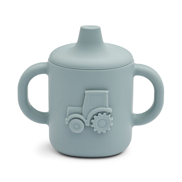 Liewood Amelio silicone sippy cup - Blue fog - CUP