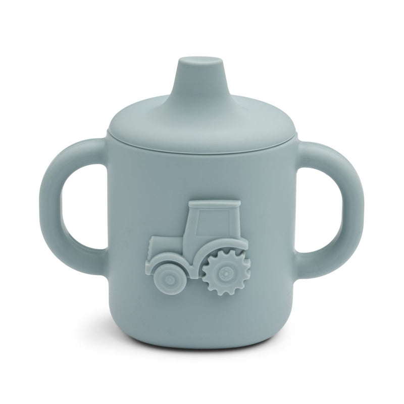 Liewood Amelio silicone sippy cup - Blue fog - CUP