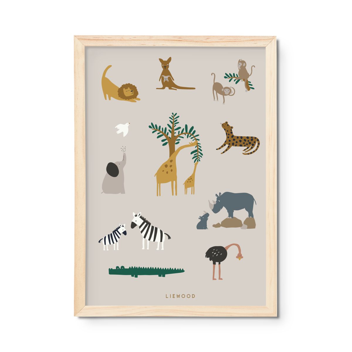 Liewood Beverly poster - All together / Sandy - POSTER