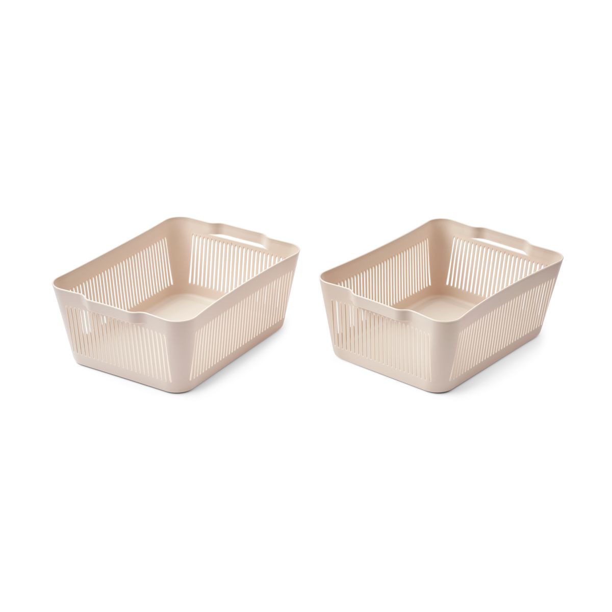 Liewood Makeeva Large Basket 2-Pack - Sandy - BASKET