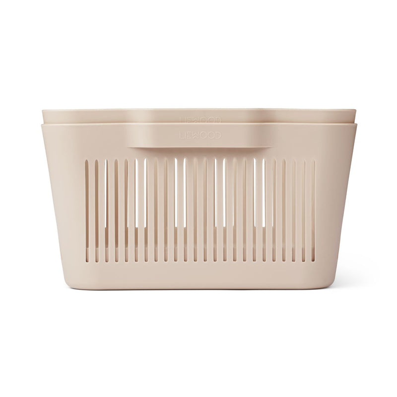 Liewood Makeeva Basket L 2-Pack - Sandy - BASKET