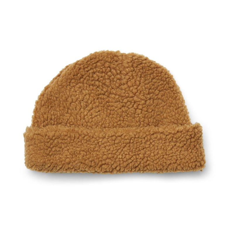 Liewood Bibi Pile Beanie - Golden caramel - HATS/CAP