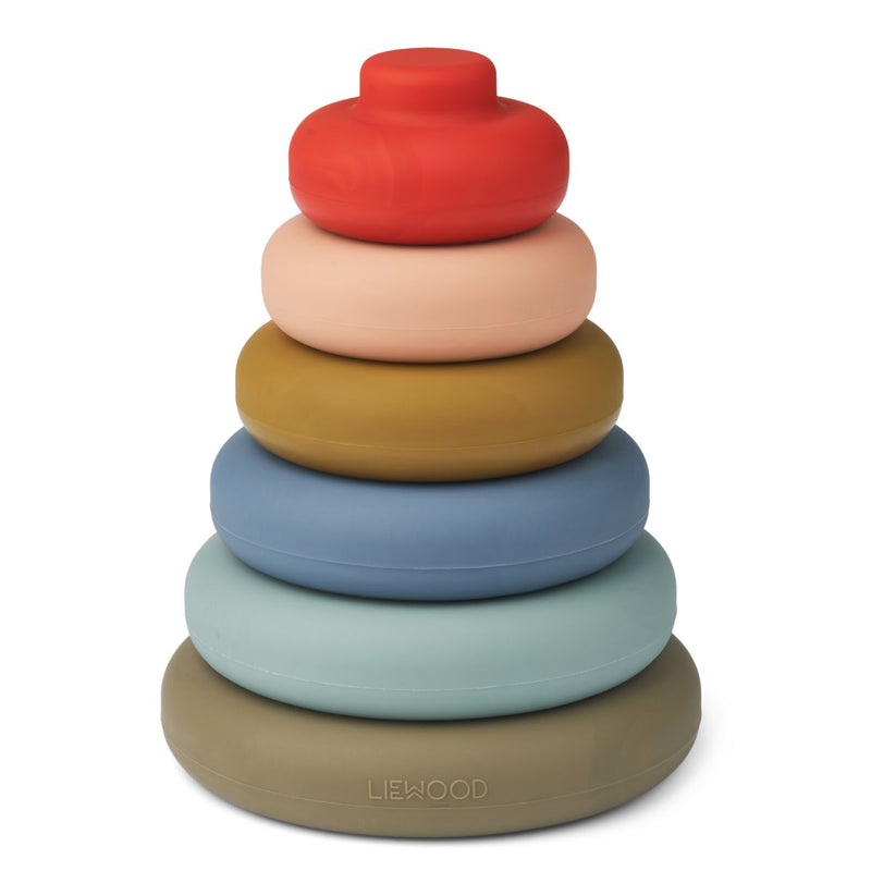 Liewood Dag Stacking Tower - Multi mix - STACKING TOWER