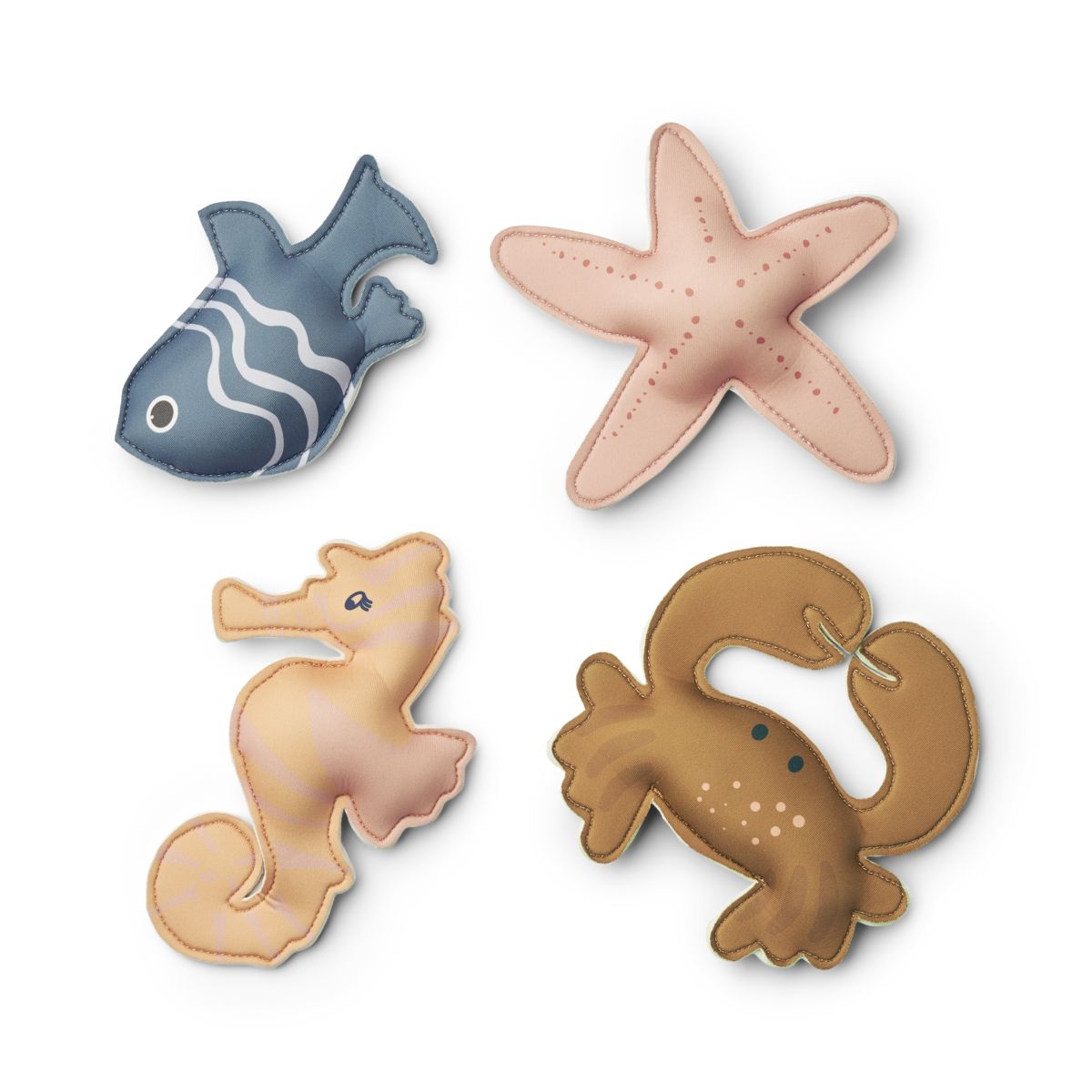 Liewood Dion diving toys 4-pack - Sea creature / Sandy - WATER TOYS