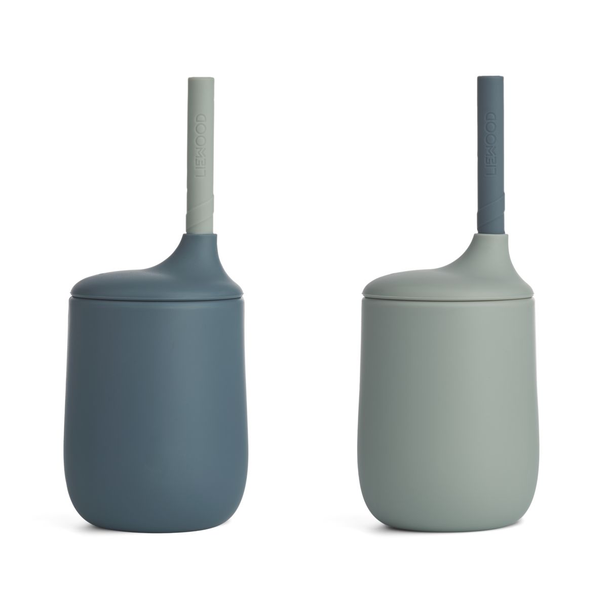 Liewood Ellis Sippy Cup - Whale blue / Dove blue mix - CUP