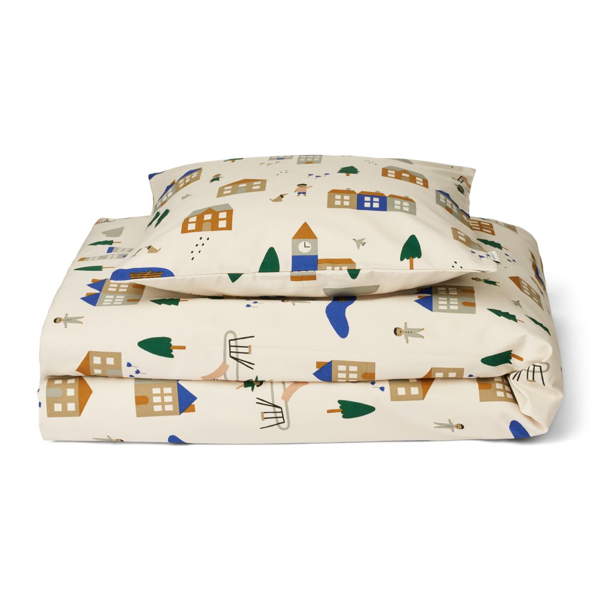 Liewood Ingeborg Junior Bedding 100x140 - Downtown / Sandy - BEDDING