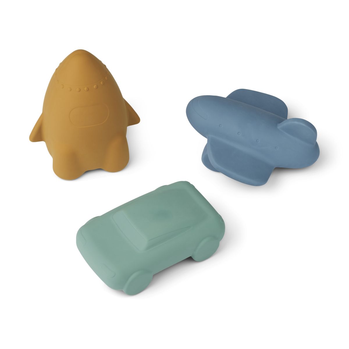 Liewood Jacob toys 3-pack - Blue multi mix - BATH TOYS