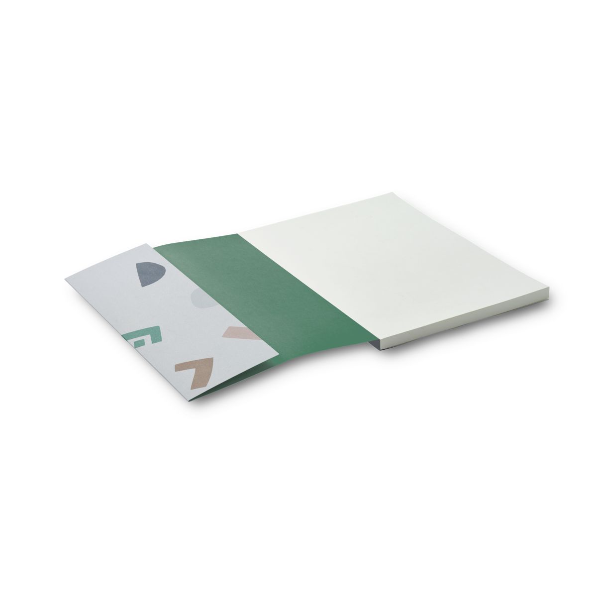 Liewood Jae notebook medium - Graphic alphabet / Sandy - NOTEBOOK