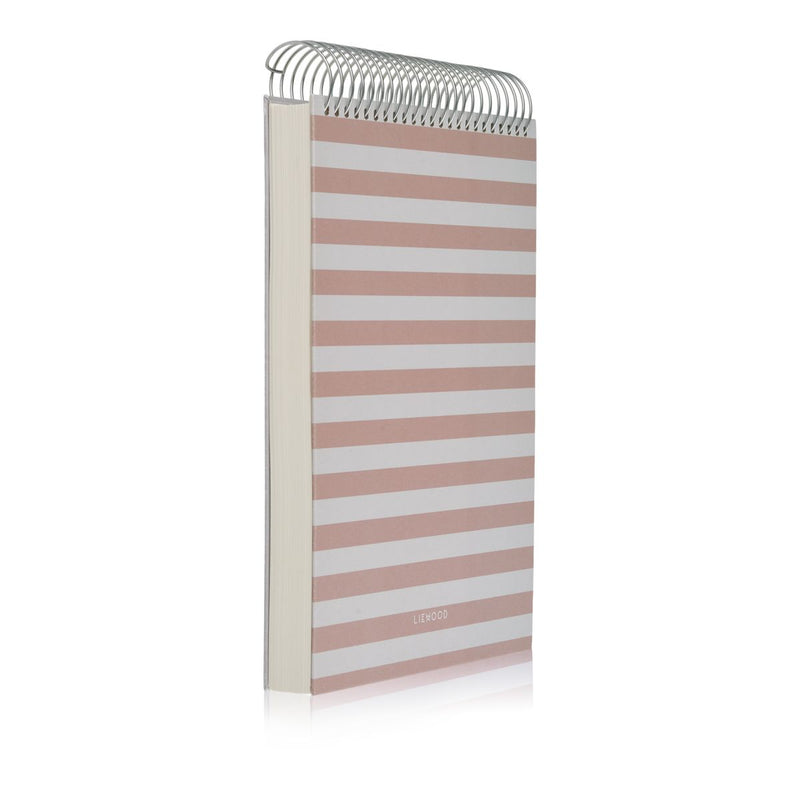 Liewood Jonnie Sketch book - Stripe Tuscany rose / Sandy - SKETCH BOOK