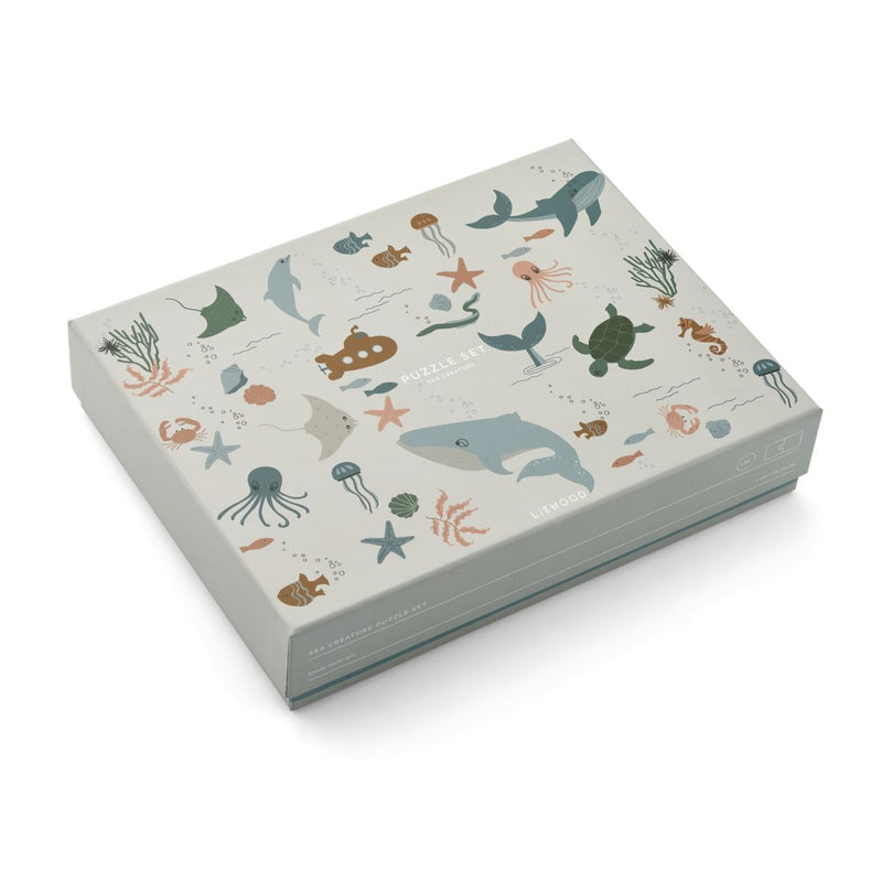 Liewood Jimmie puzzle - Sea creature / Sandy - PUZZLE