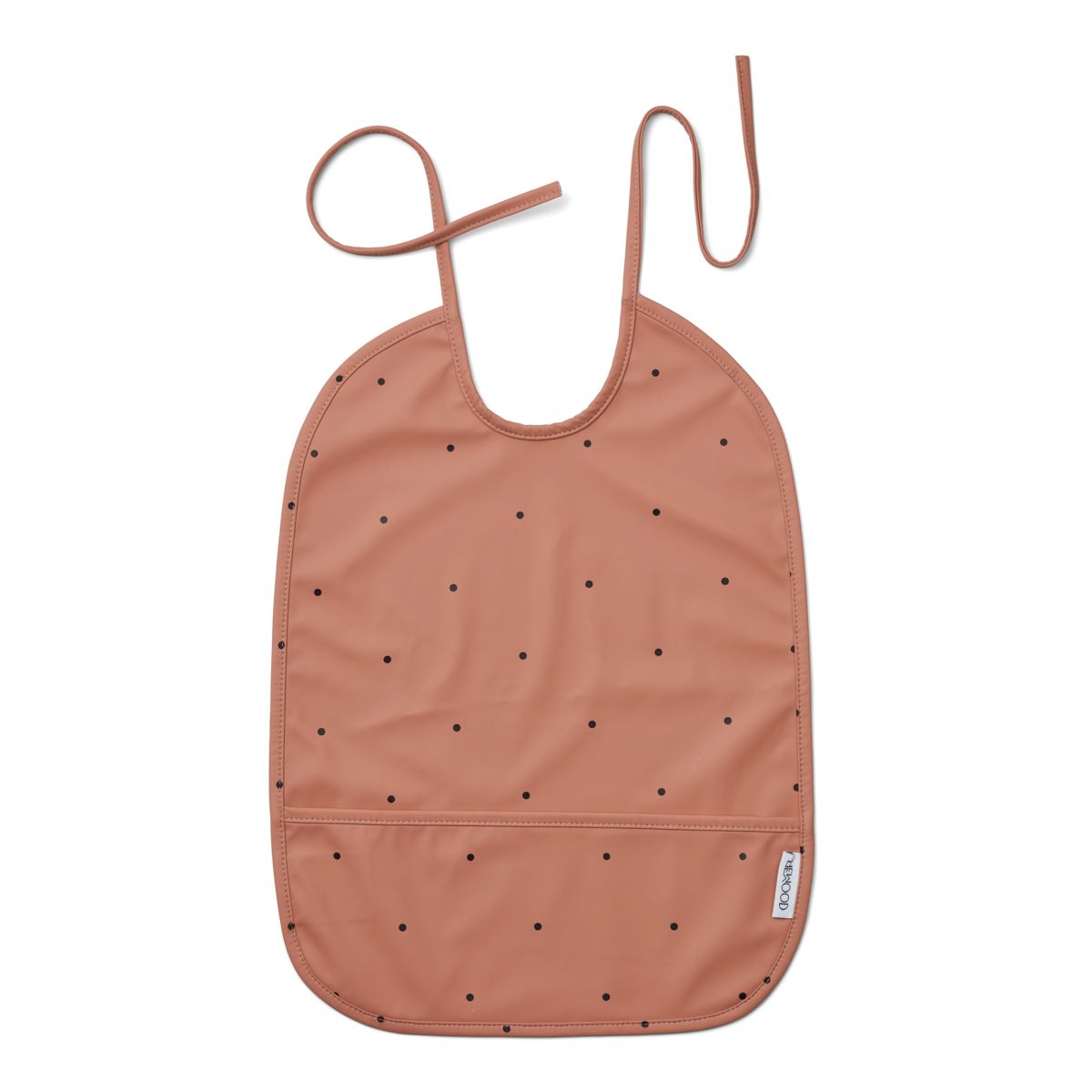 Liewood Lai Bib - Classic dot tuscany rose - BIB
