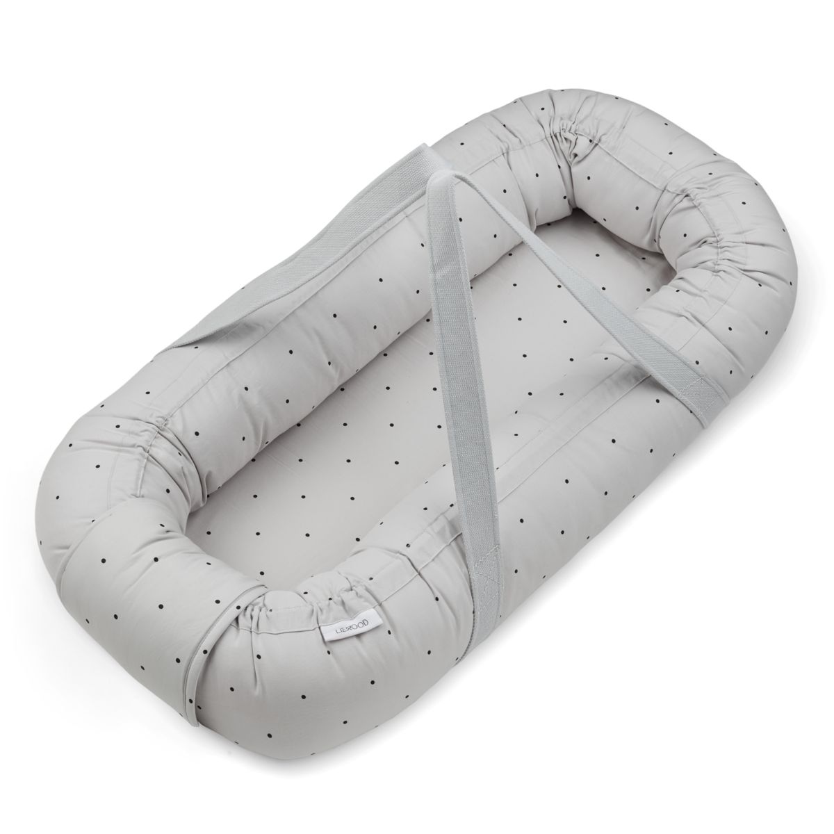 Liewood Gro Babylift and Baby Nest - Classic dot dumbo grey - BABY LIFT