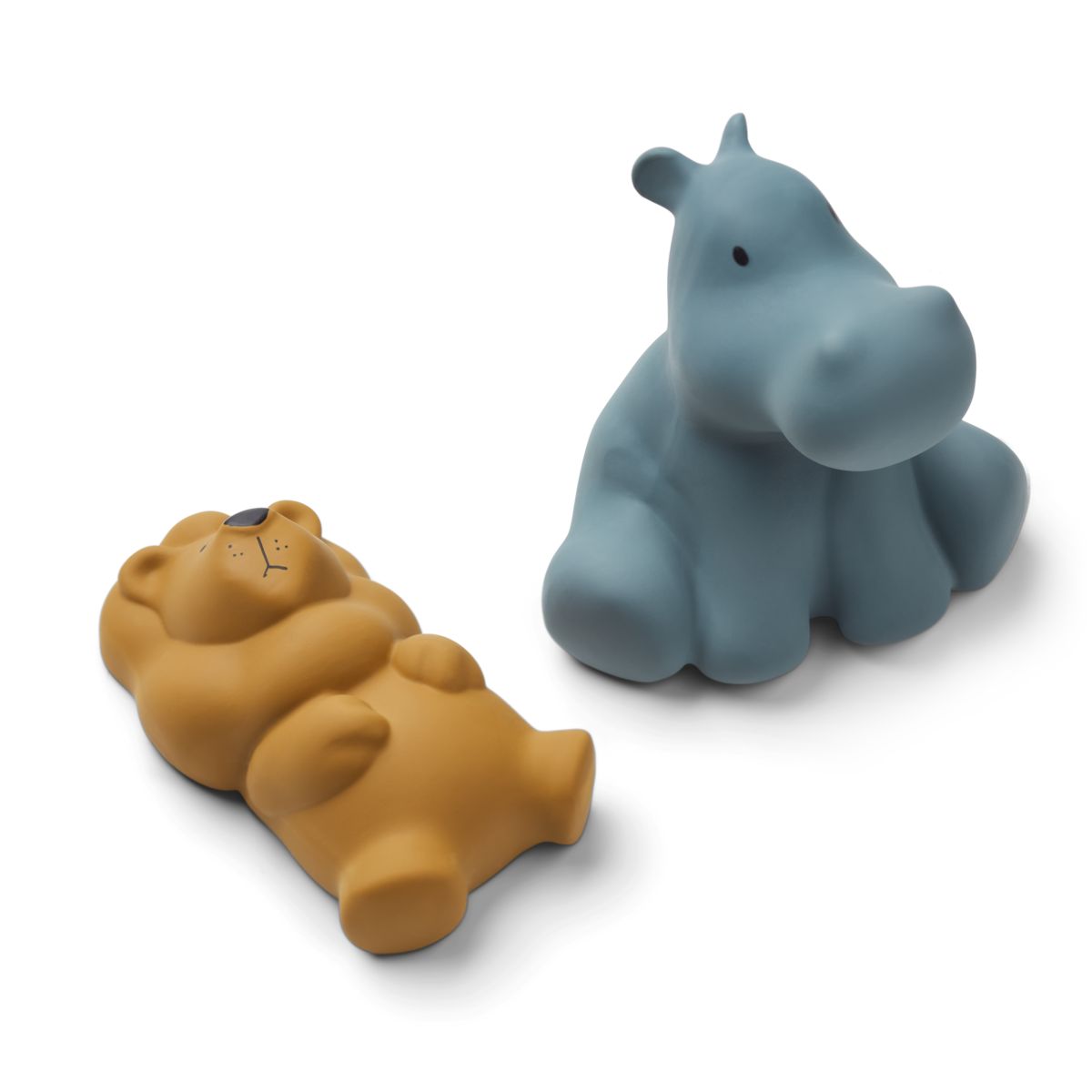 Liewood Vikky Bath Toys 2 Pack - Safari/whale blue mix - BATH TOYS