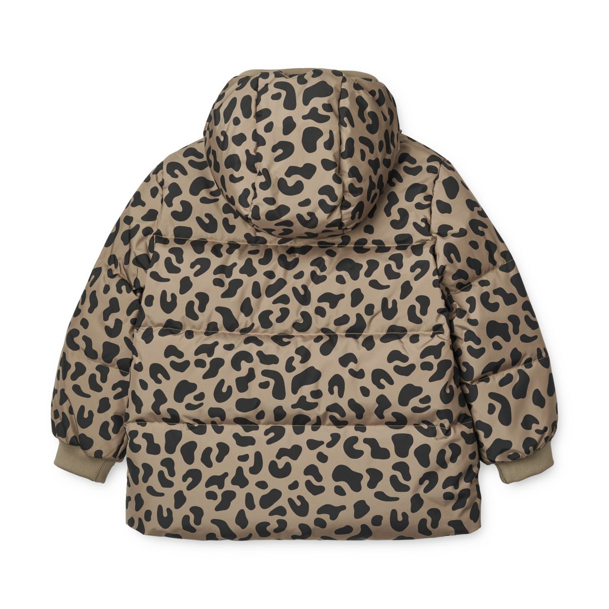 Liewood Palle Puffer Down Jacket - Leo oat / Black panther - JACKET