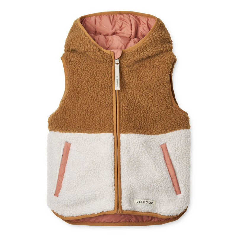Liewood Diana Reversible Vest - Tuscany rose mix - VEST