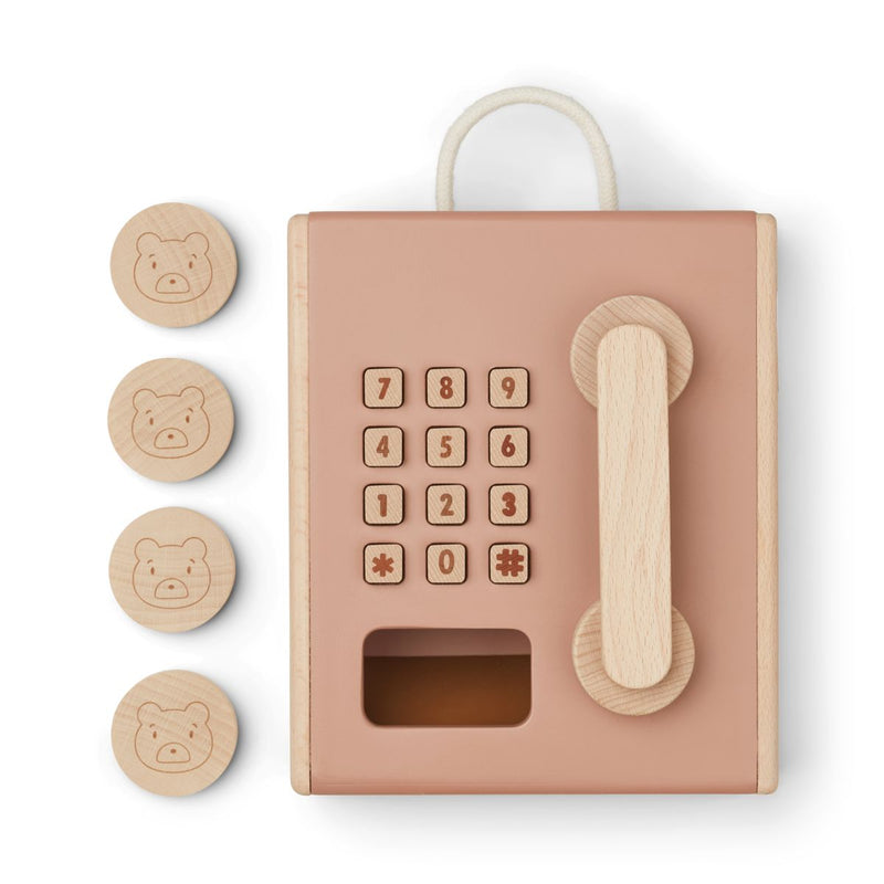 Liewood Rufus payphone - Tuscany rose multi mix - PRETEND PLAY