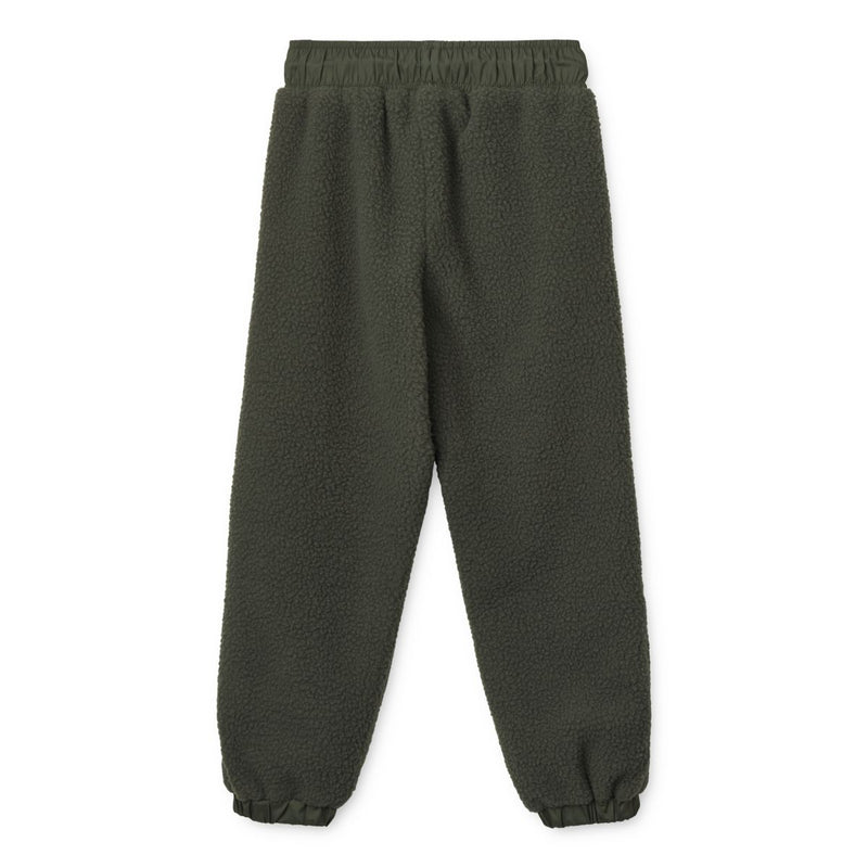 Liewood Emely Fleece Pants - Hunter green - PANTS