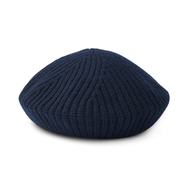 Borg Beret Hat - Classic navy