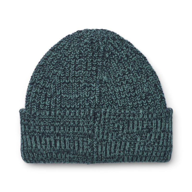 Liewood Emilio Beanie Hat - Whale blue / Classic navy - HATS/CAP
