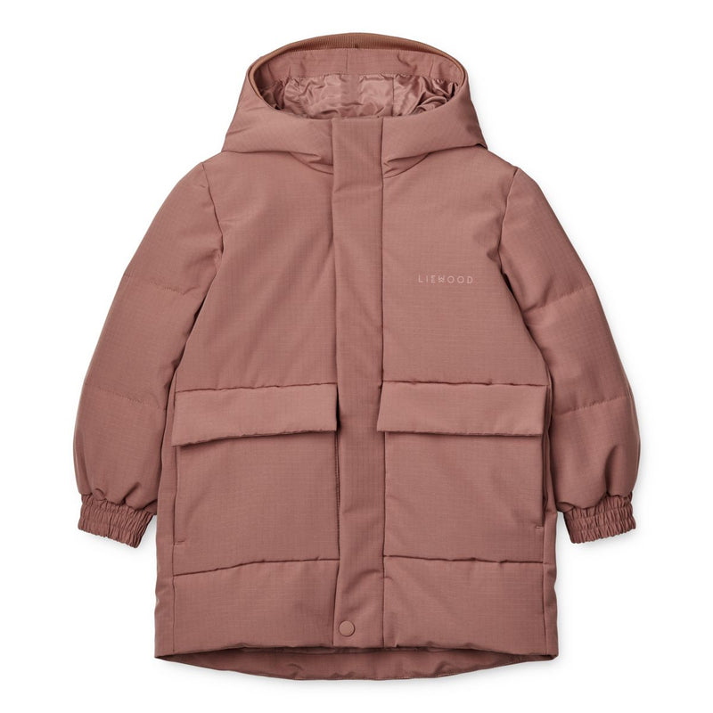 Liewood Althea Puffer Coat - Dark Rosetta - JACKET