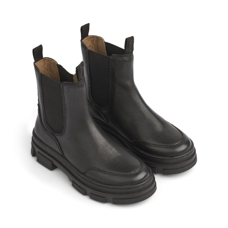 Liewood Faith Leather Chelsea Boot - Black - CHELSEA BOOTS