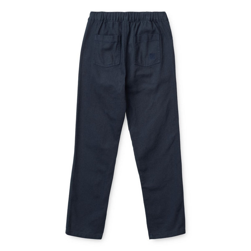 Liewood Bergamote brushed twill trousers - Classic navy - PANTS