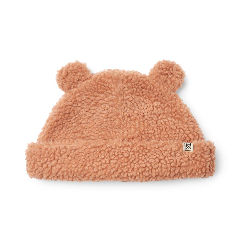 Liewood Bibi Pile beanie with ears - Tuscany rose - HATS/CAP