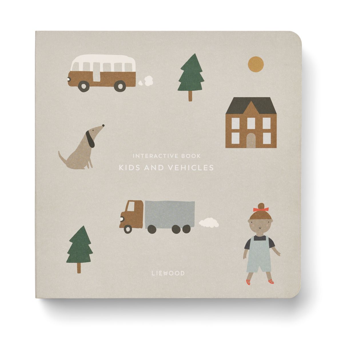Liewood Maitland interactive book - Vehicles / Downtown mix - JUNIOR BOOK