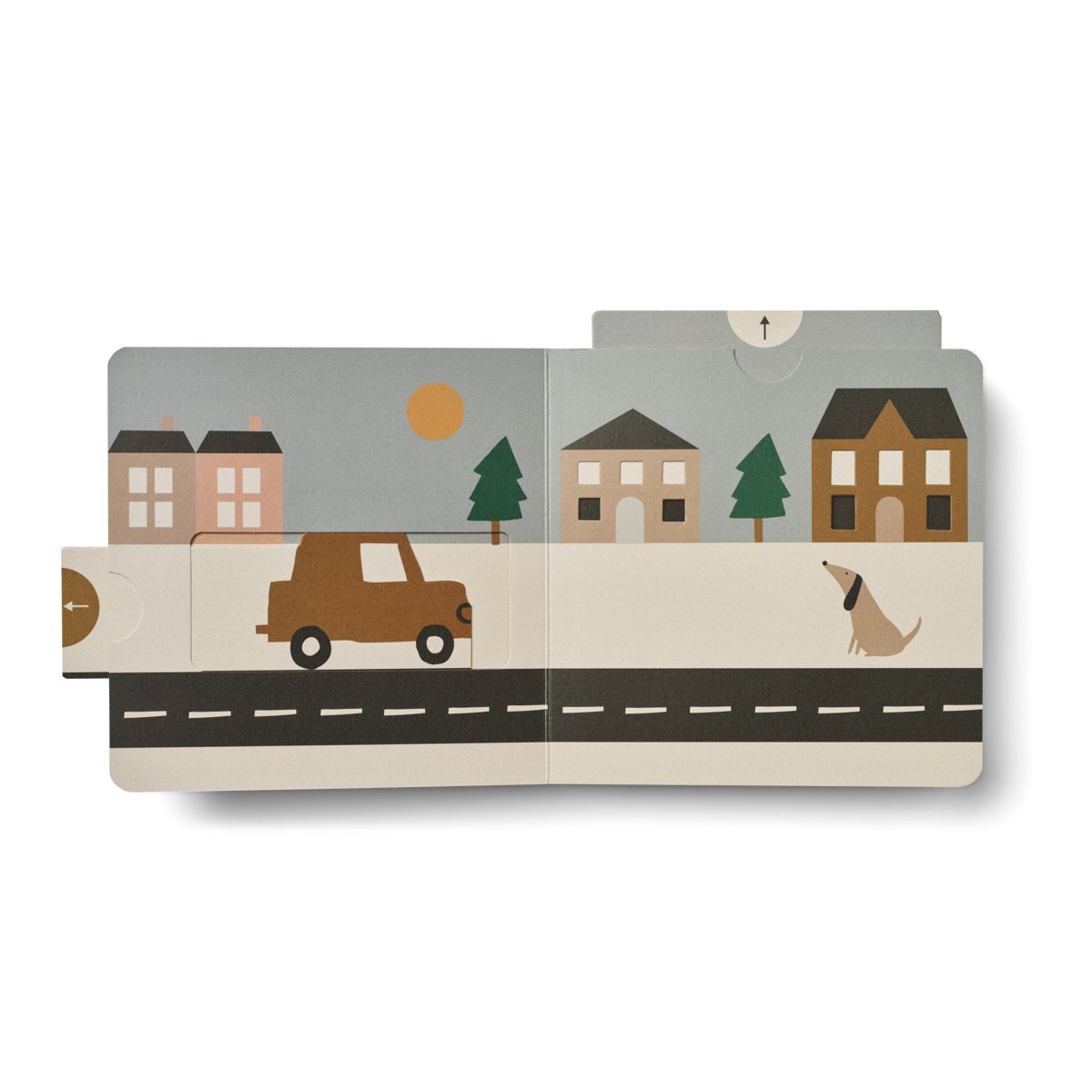 Liewood Maitland interactive book - Vehicles / Downtown mix - JUNIOR BOOK