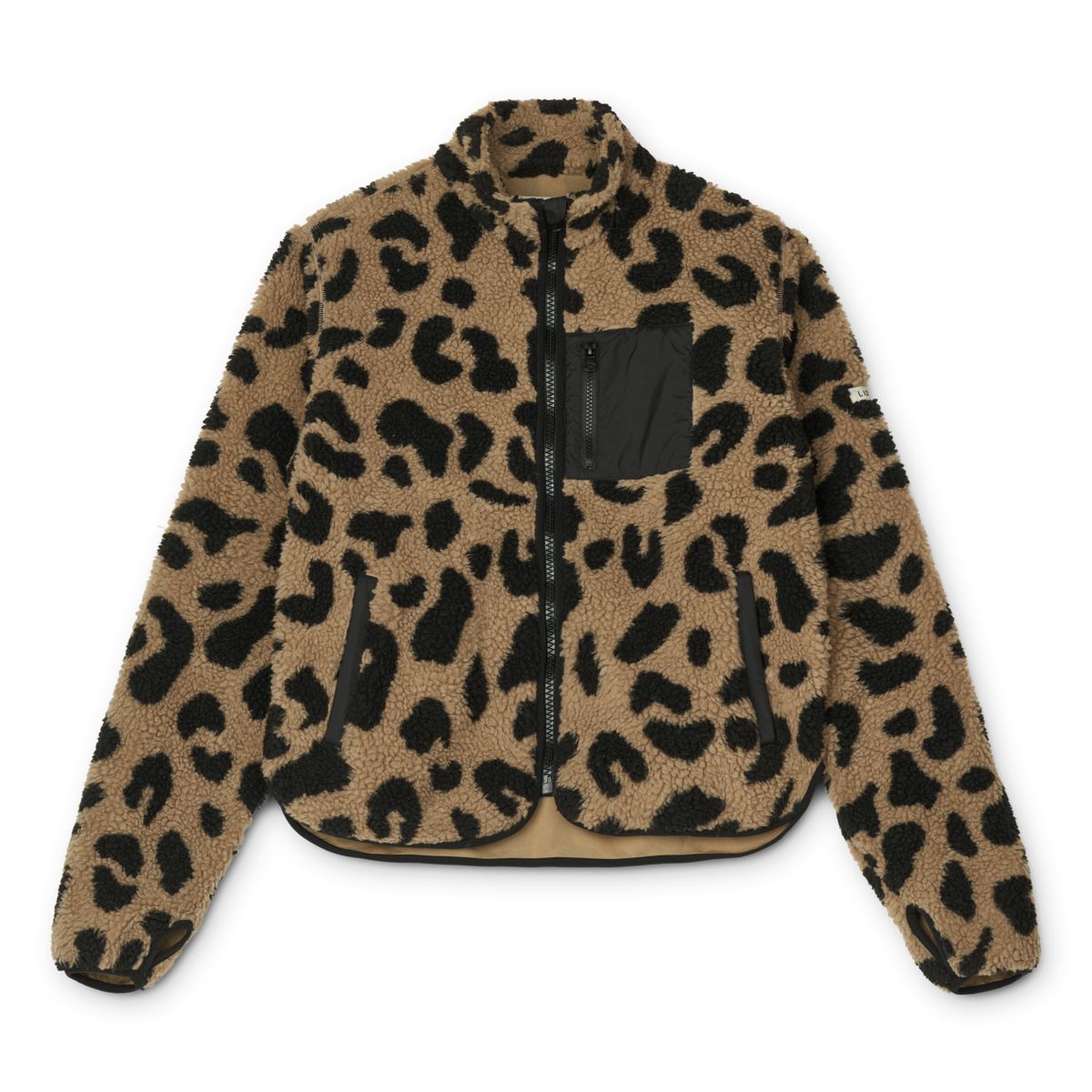 Liewood Nelson Pile Jacket For Adults - Mega leo / Oat mix - JACKET