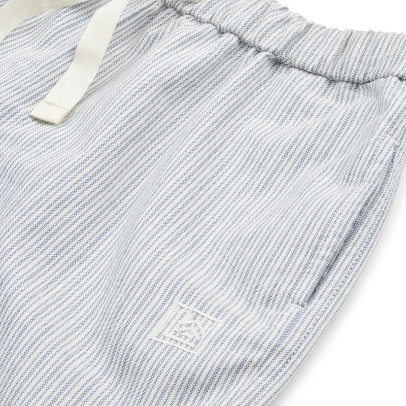 Liewood Orlando stripe pants - Y/D Stripe Riverside / Creme de la creme - PANTS