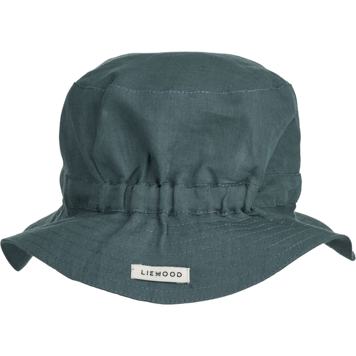Liewood Sander Reversible Sun Hat - Whale blue - HATS/CAP