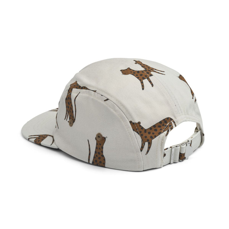 Liewood Rory cotton Cap - Leopard / Sandy - HATS/CAP