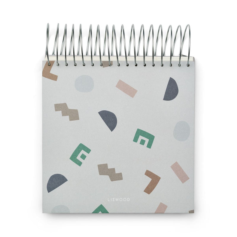 Liewood Shelly Sketch book - Graphic alphabet / Sandy - SKETCH BOOK