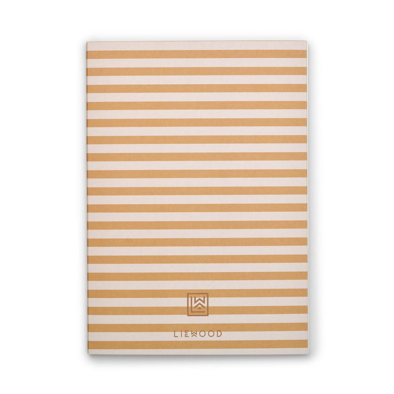 Liewood Sidney notebooks - Alphabet / Stripe mix - NOTEBOOK