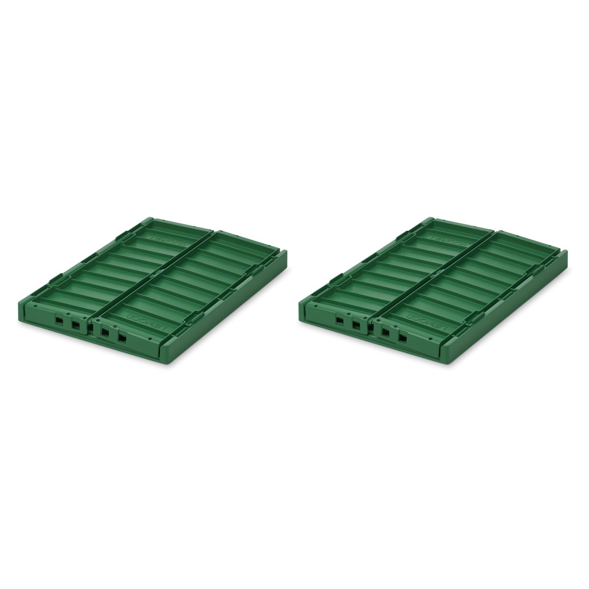Liewood WESTON Medium Storage Box 2-Pack - Garden green - STORAGE BOX