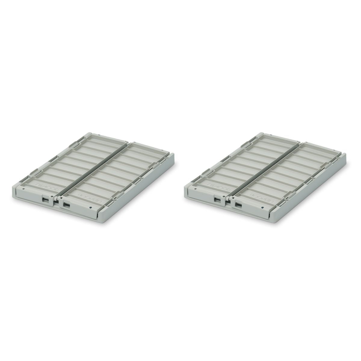Liewood WESTON Small Storage Box 2-Pack - Dove blue - STORAGE BOX