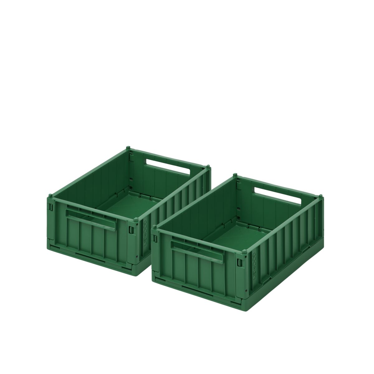 Liewood WESTON Small Storage Box 2-Pack - Garden green - STORAGE BOX