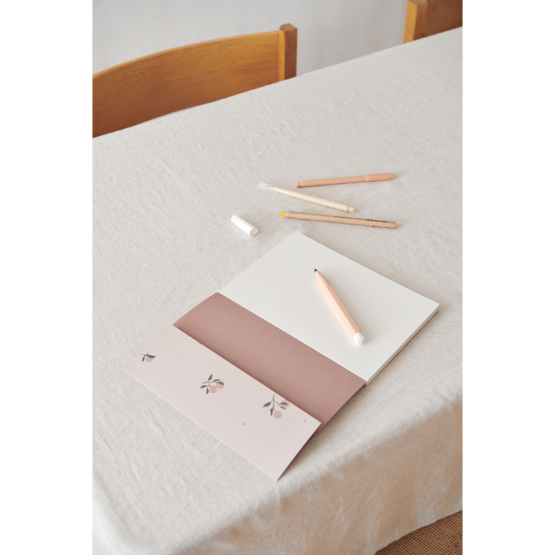 Liewood Jae notebook medium - Peach / Sea shell - NOTEBOOK