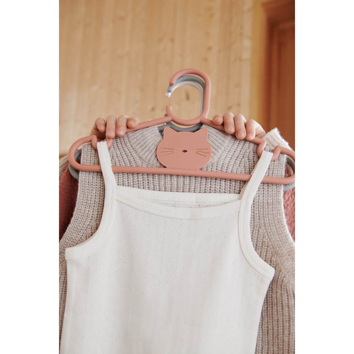 Liewood Falton Hangers 8-pack - Tuscany rose - RACKS & HANGERS