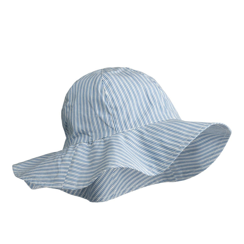 Liewood Amelia Sun Hat - Y/D Stripe Riverside / Creme de la creme - HATS/CAP