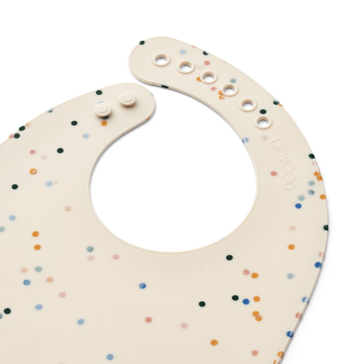 Liewood Tilda Printed Bib 2-Pack - Splash dots / Sea shell - BIB