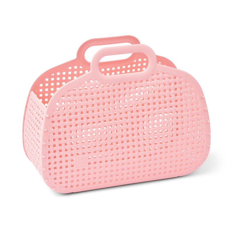 Liewood Adeline top handle basket - Pink Icing - BASKET BAG