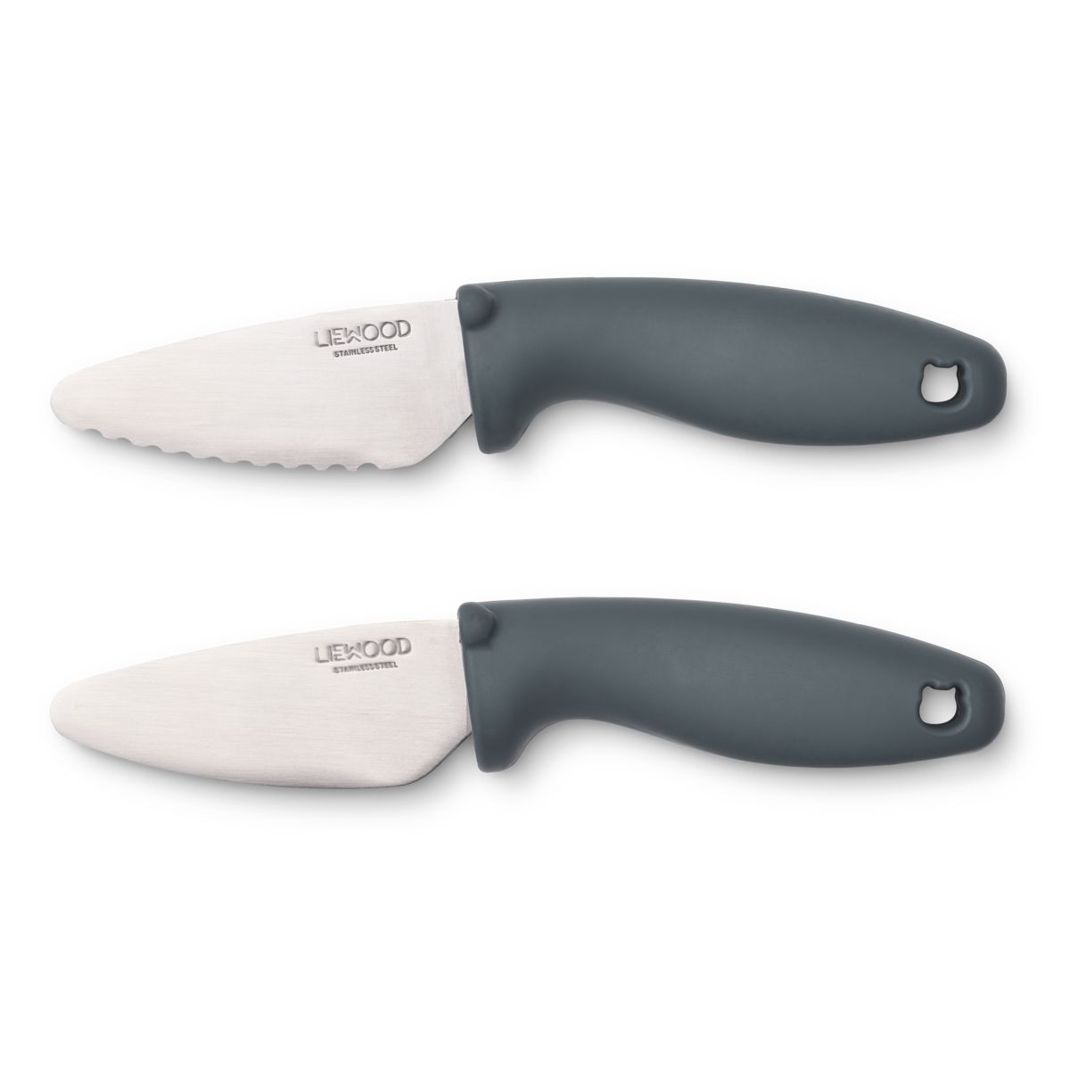Liewood Perry cutting knife set - Whale blue - CUTLERY