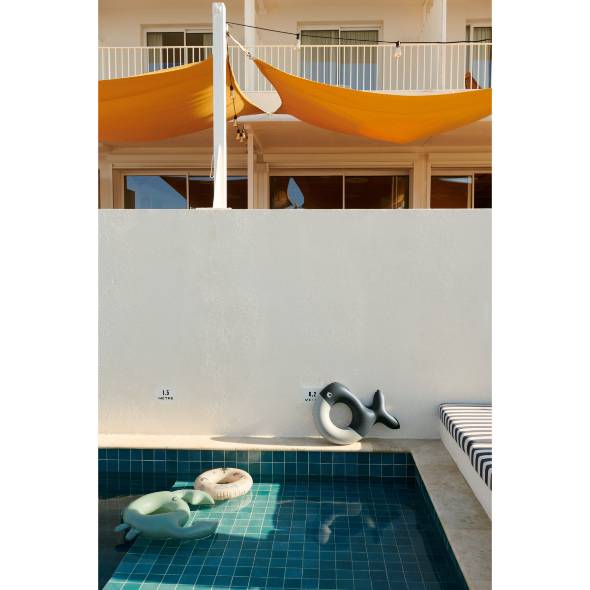Baloo Small Swim Ring - Shell / Pale tuscany