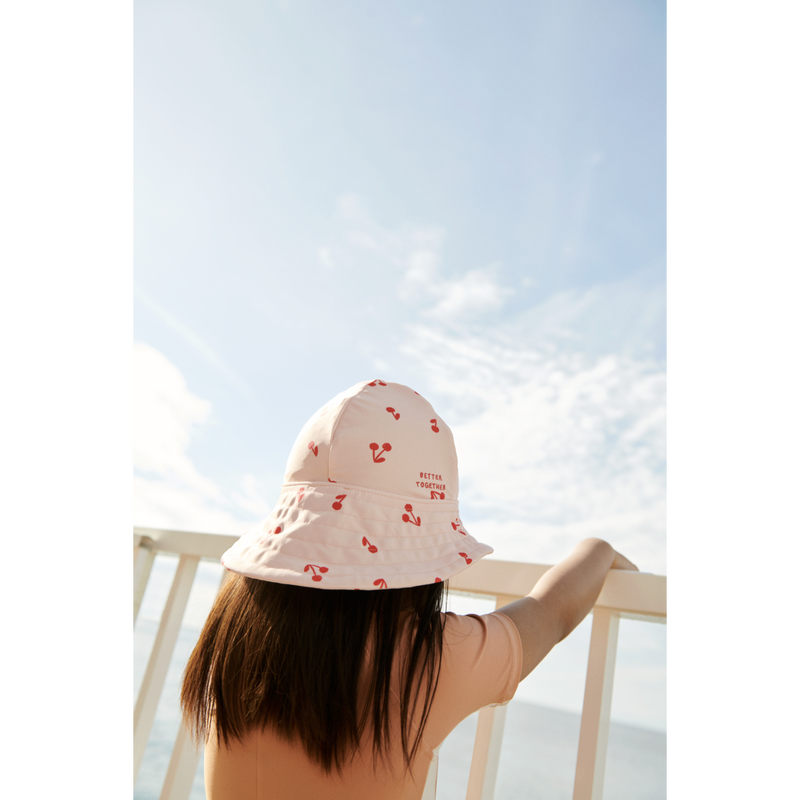 Liewood Josefine wide brim sun hat - Cherries / Apple blossom - HATS/CAP